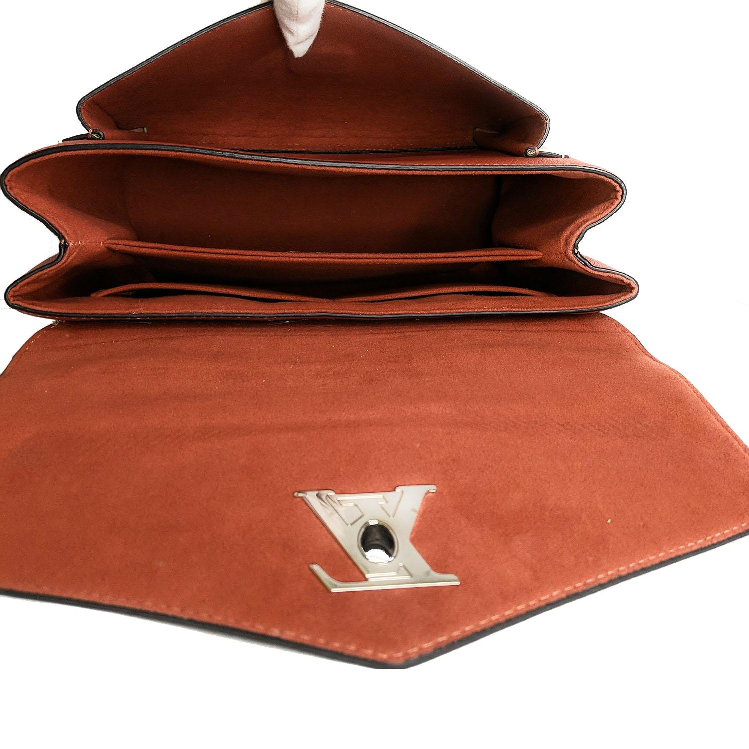Women's or Men's Louis Vuitton Soft Calfskin Mylockme Shoulder Bag