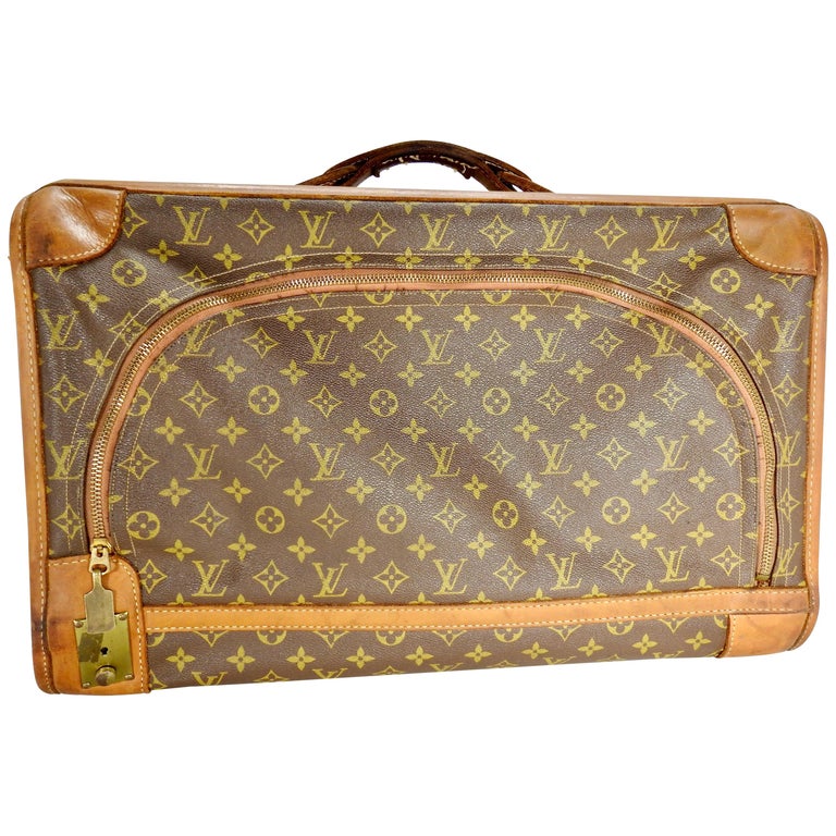Louis Vuitton Soft Case Overnight Luggage Vintage For Sale at 1stdibs