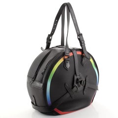 Louis Vuitton Soft Hat Trunk Bag Rainbow Taiga Leather