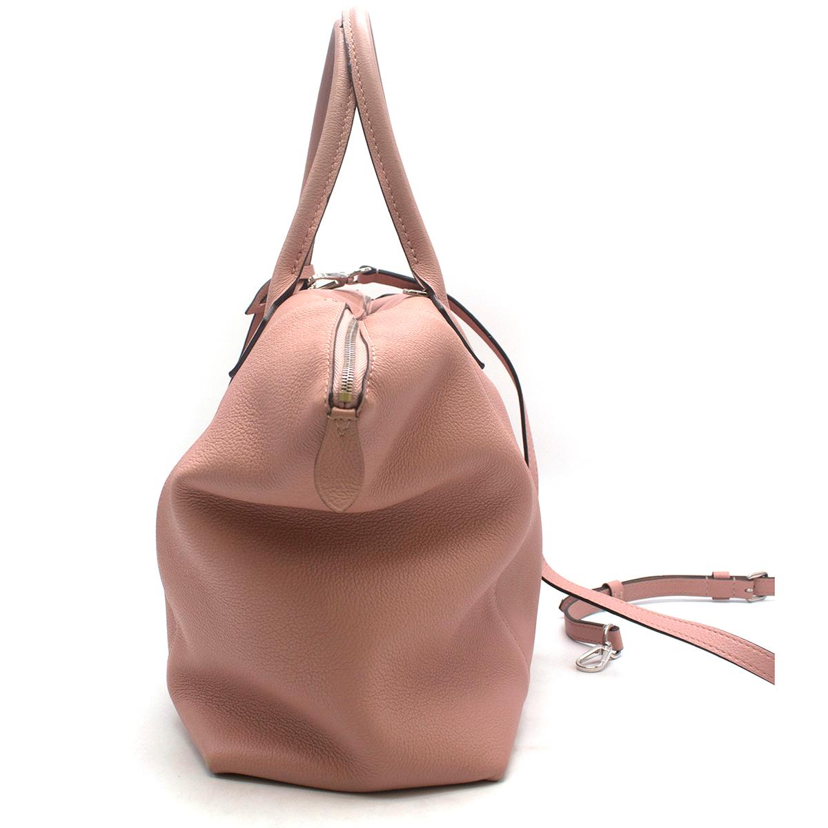 Brown Louis Vuitton Soft Lockit Bag For Sale
