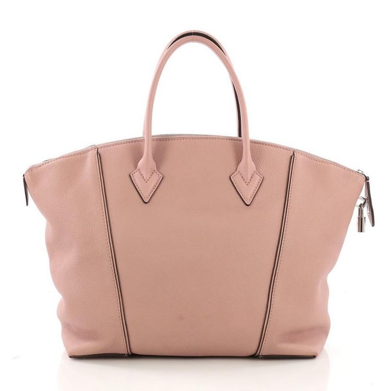 Louis Vuitton Soft Lockit Handbag Leather MM at 1stDibs