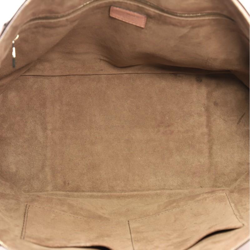 Louis Vuitton Soft Lockit Handbag Leather MM 1