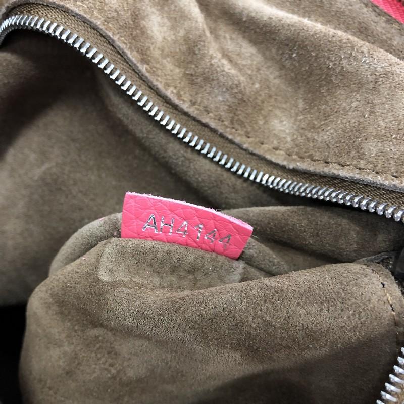 Louis Vuitton Soft Lockit Handbag Leather MM 1