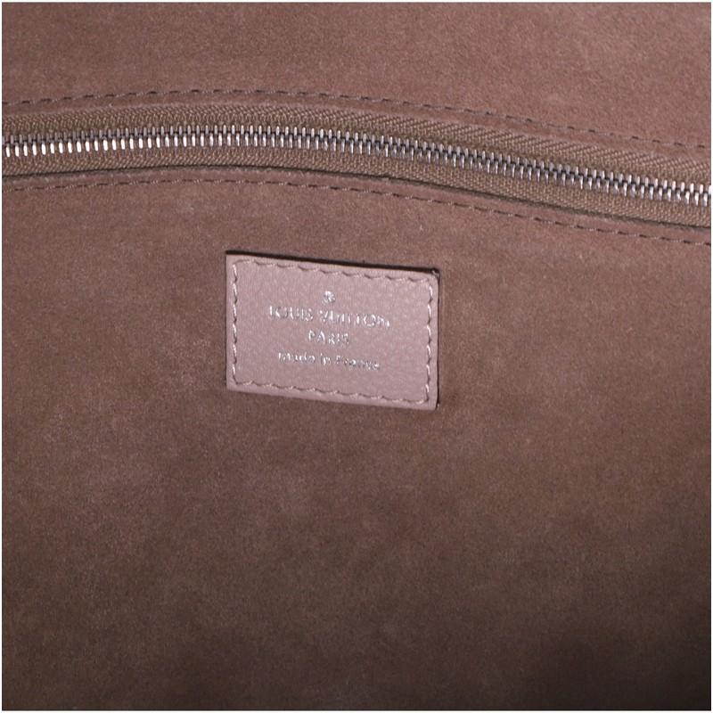 Louis Vuitton Soft Lockit Handbag Leather MM 1