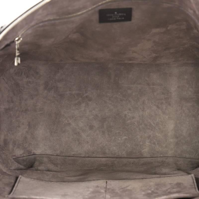 Louis Vuitton Soft Lockit Handbag Leather MM 2