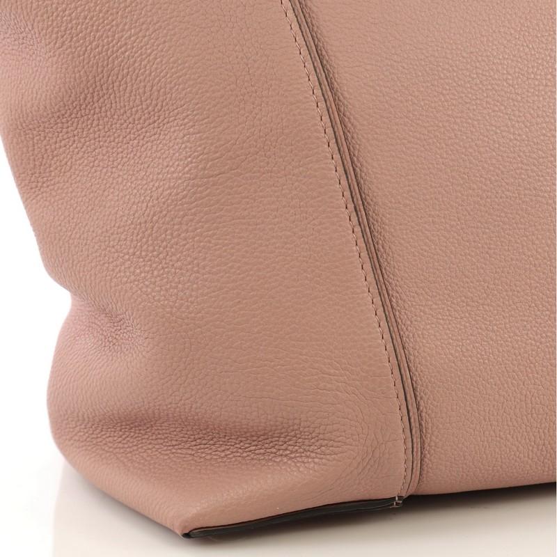 Louis Vuitton Soft Lockit Handbag Leather MM 3