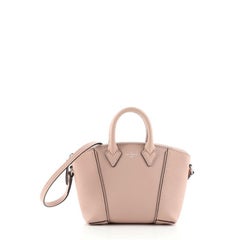 Louis Vuitton Soft Lockit Handbag Leather Nano