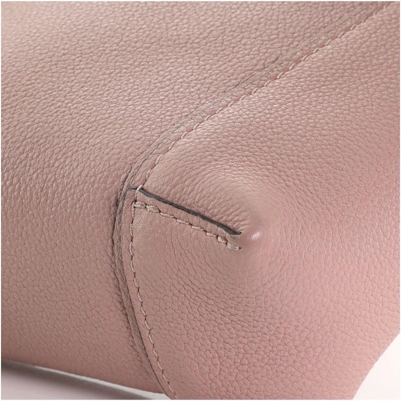 Louis Vuitton Soft Lockit Handbag Leather Nano 1