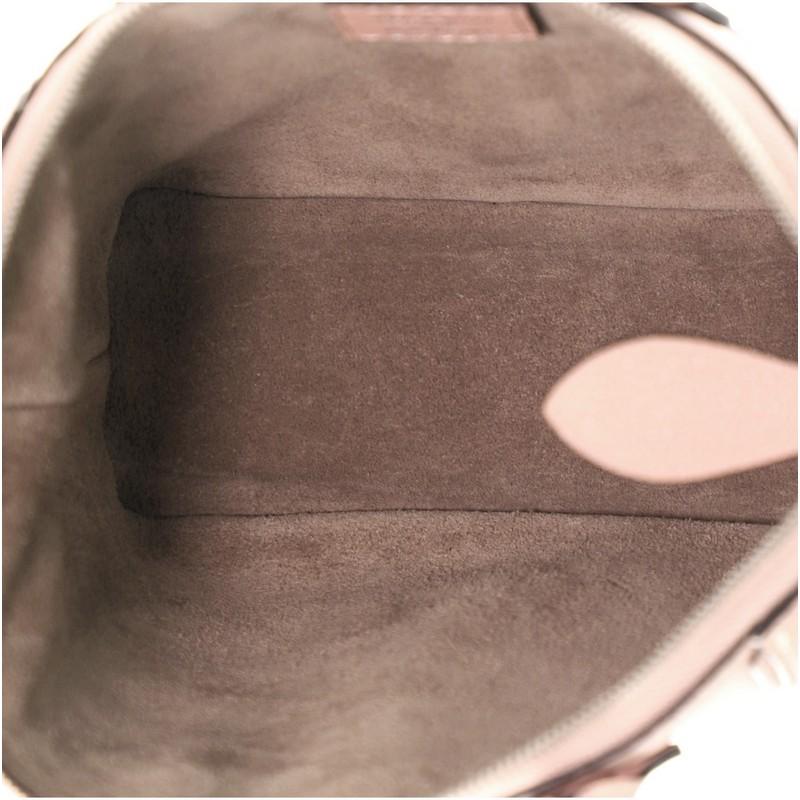 Louis Vuitton Soft Lockit Handbag Leather Nano 1