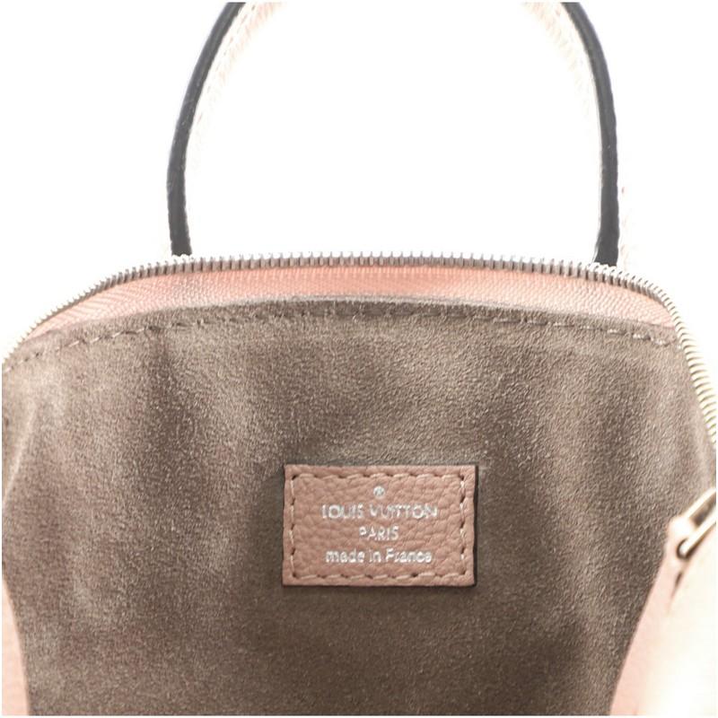 Louis Vuitton Soft Lockit Handbag Leather Nano 2