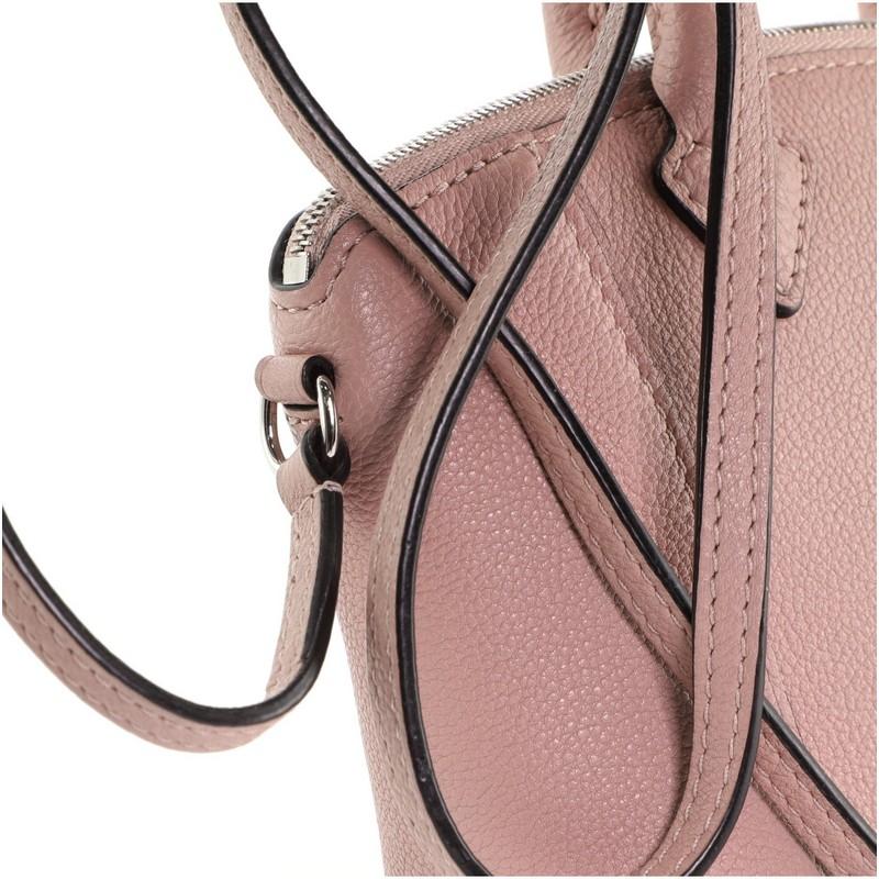 Louis Vuitton Soft Lockit Handbag Leather Nano 3