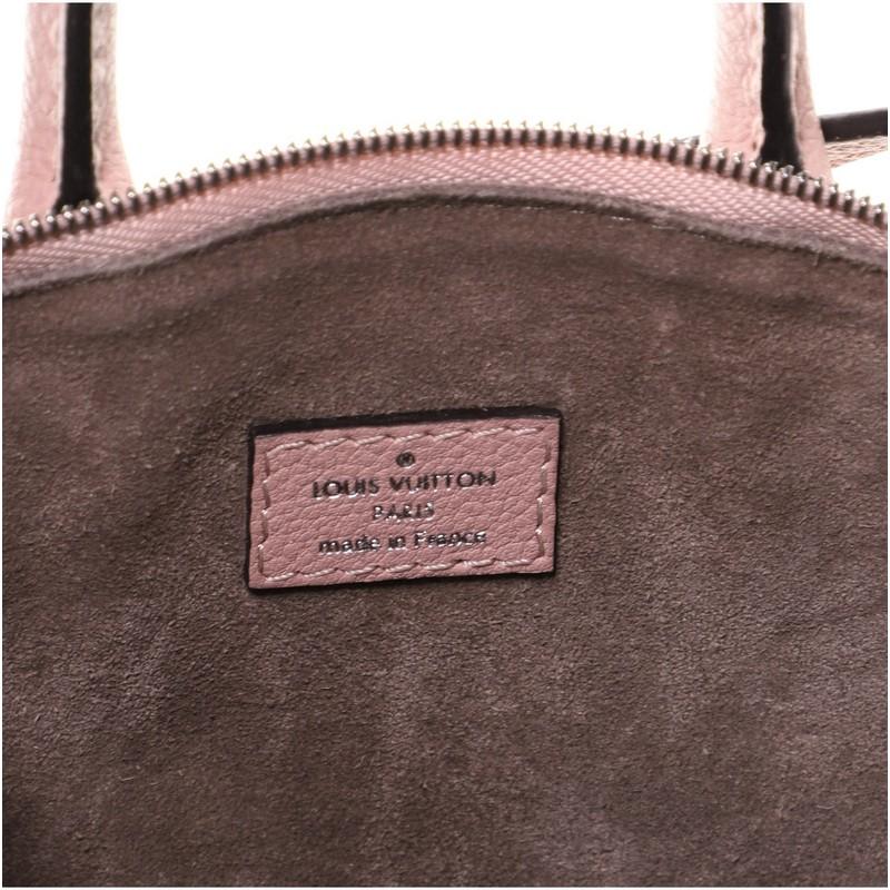 Louis Vuitton Soft Lockit Handbag Leather Nano 4