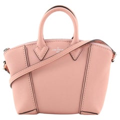 Louis Vuitton Soft Lockit Handbag Leather Nano