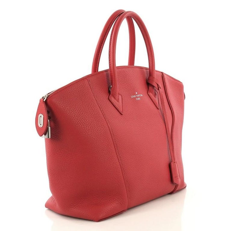 Louis Vuitton Soft Lockit Handbag Leather PM at 1stdibs