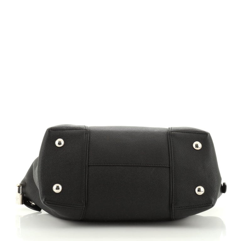 Louis Vuitton Soft Lockit Handbag Leather PM For Sale at 1stdibs