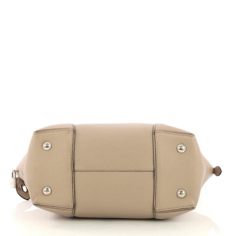 Women's Louis Vuitton Soft Lockit Handbag Leather PM