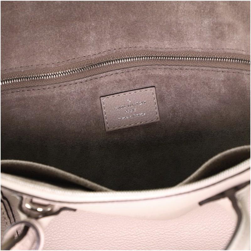 Louis Vuitton Soft Lockit Handbag Leather PM 3