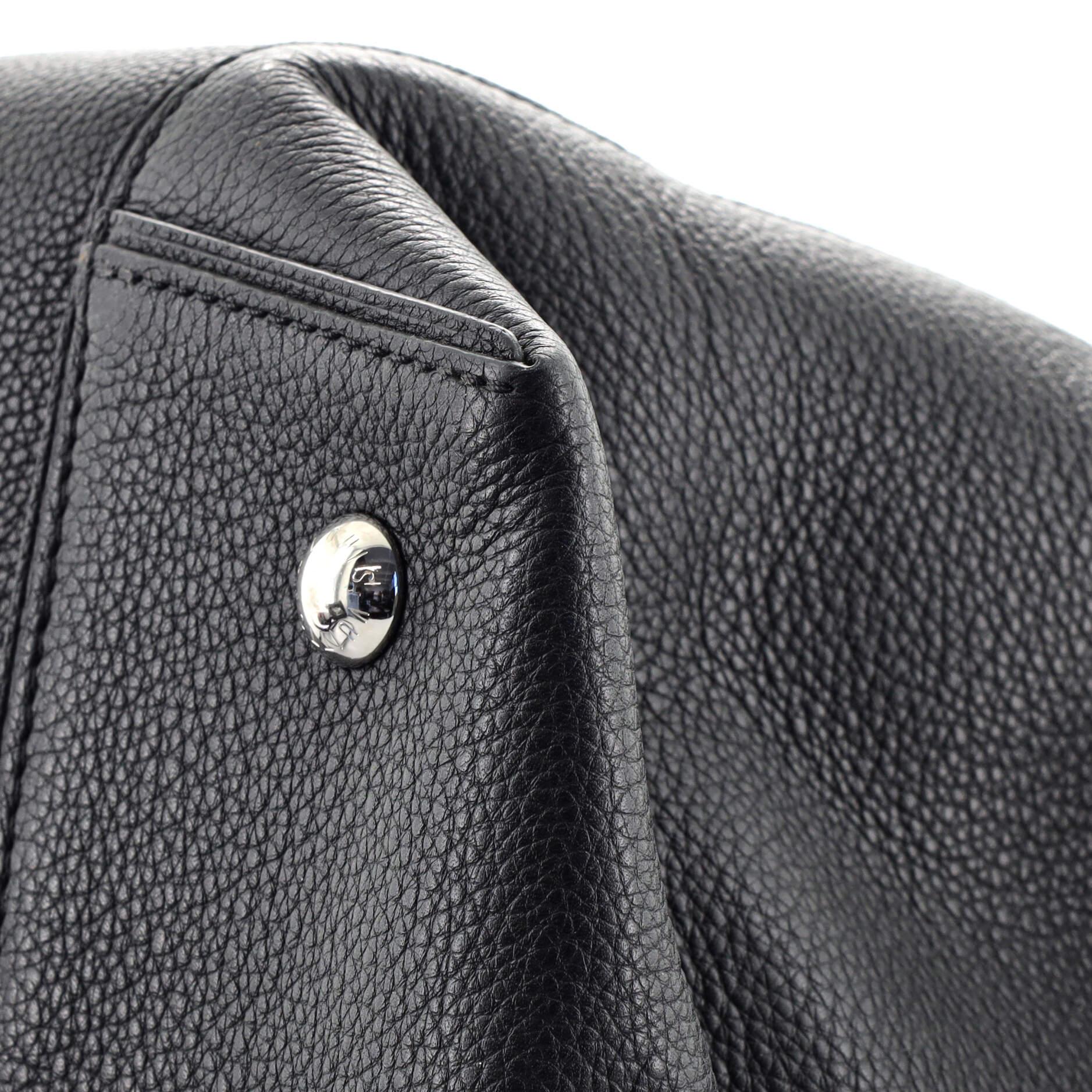 Louis Vuitton Soft Lockit Handbag Leather with Python MM 2