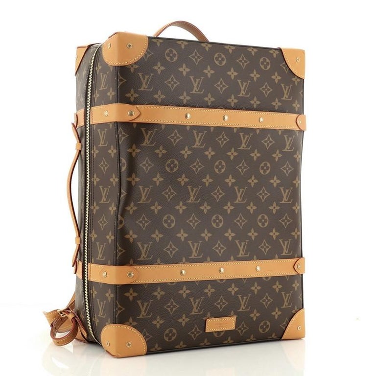 Louis Vuitton Soft Trunk Backpack Monogram Canvas MM For Sale at 1stdibs