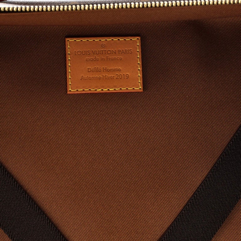 Louis Vuitton Soft Trunk Bag Monogram See Through Mesh at 1stDibs