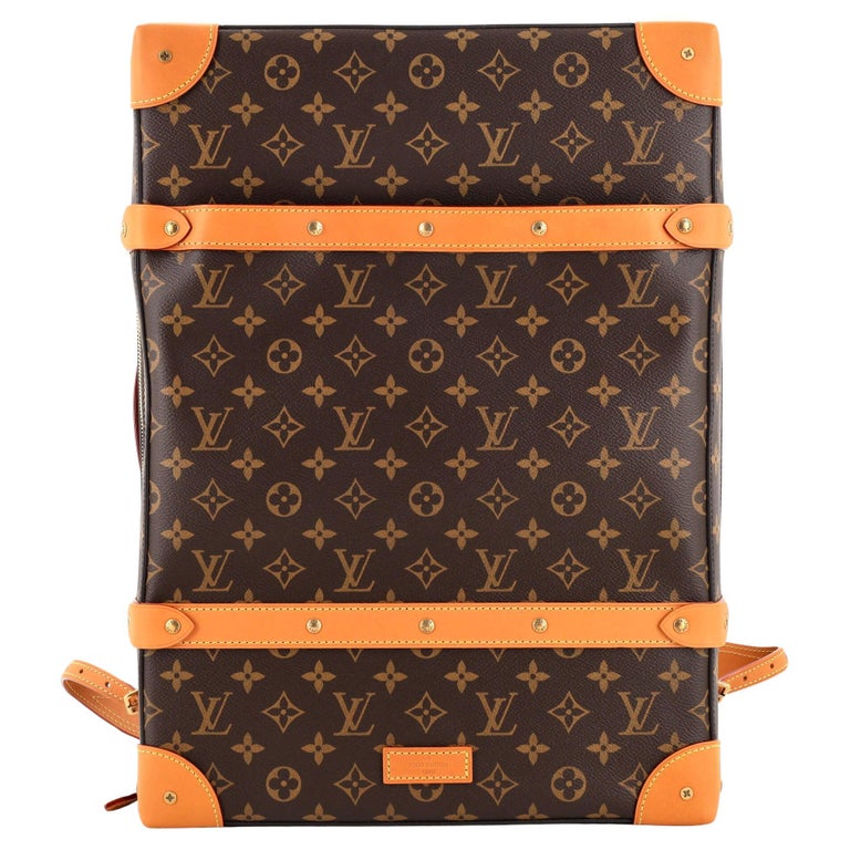 Louis Vuitton Handle Soft Trunk Taurillon Monogram Orange in Cowhide  Leather with Silver-tone - US