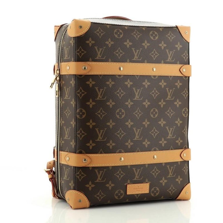 Louis Vuitton Handle Soft Trunk Bag Graphic Printed Leather For Sale at  1stDibs