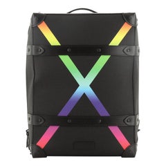 Louis Vuitton Soft Trunk Backpack Rainbow Taiga Leather PM