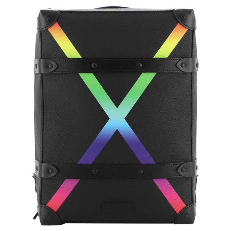 Louis Vuitton Soft Trunk Backpack Rainbow Taiga Leather PM at 1stDibs   louis vuitton rainbow backpack, lv rainbow backpack, lv trunk backpack