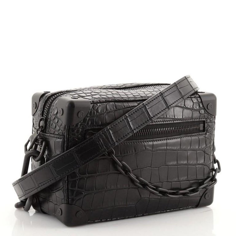 Louis Vuitton Soft Trunk Bag Alligator Mini at 1stDibs