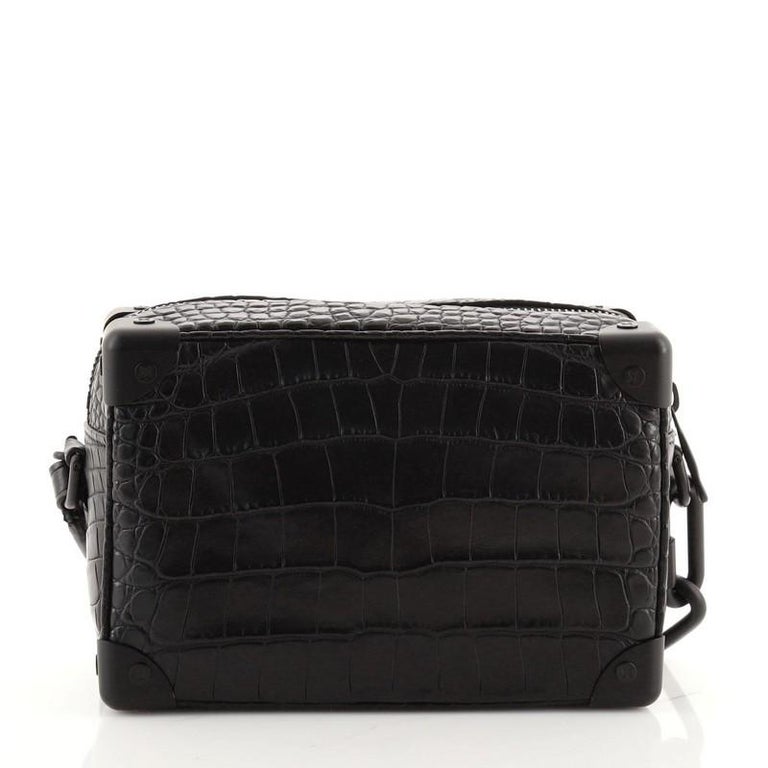 Louis Vuitton Soft Trunk Bag Alligator Mini For Sale at 1stDibs