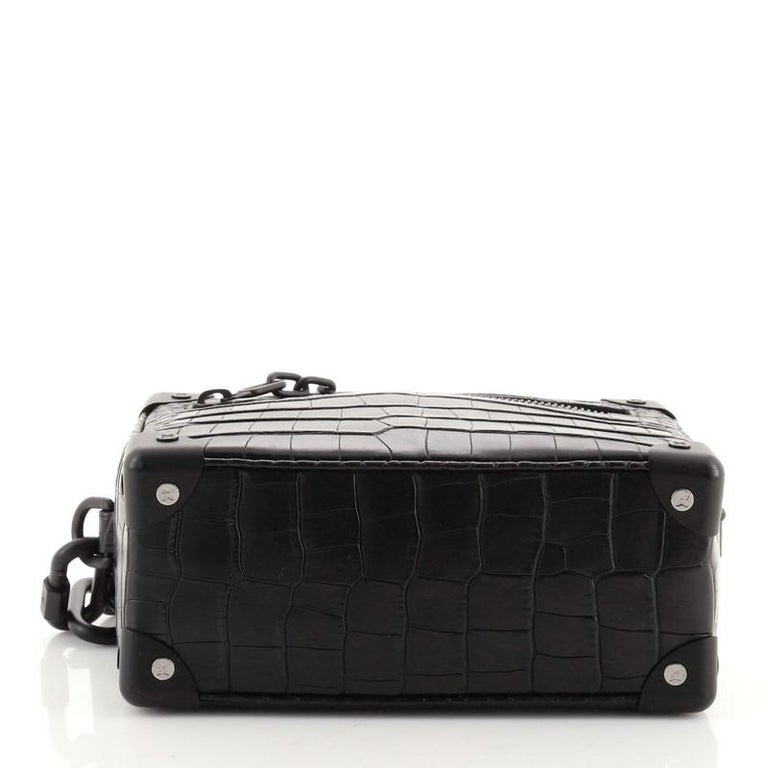 Mini Soft Trunk Crocodilien Mat - Bags