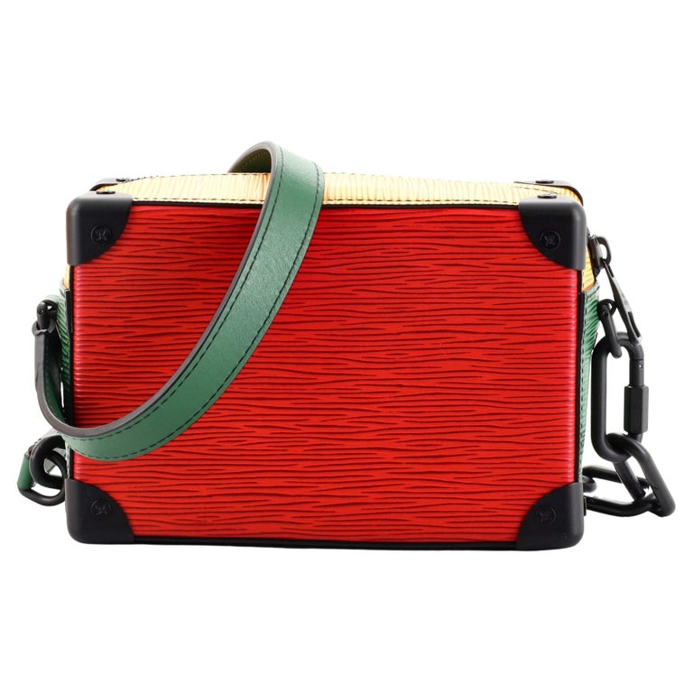 Soft trunk mini cloth bag Louis Vuitton Brown in Cloth - 20680963