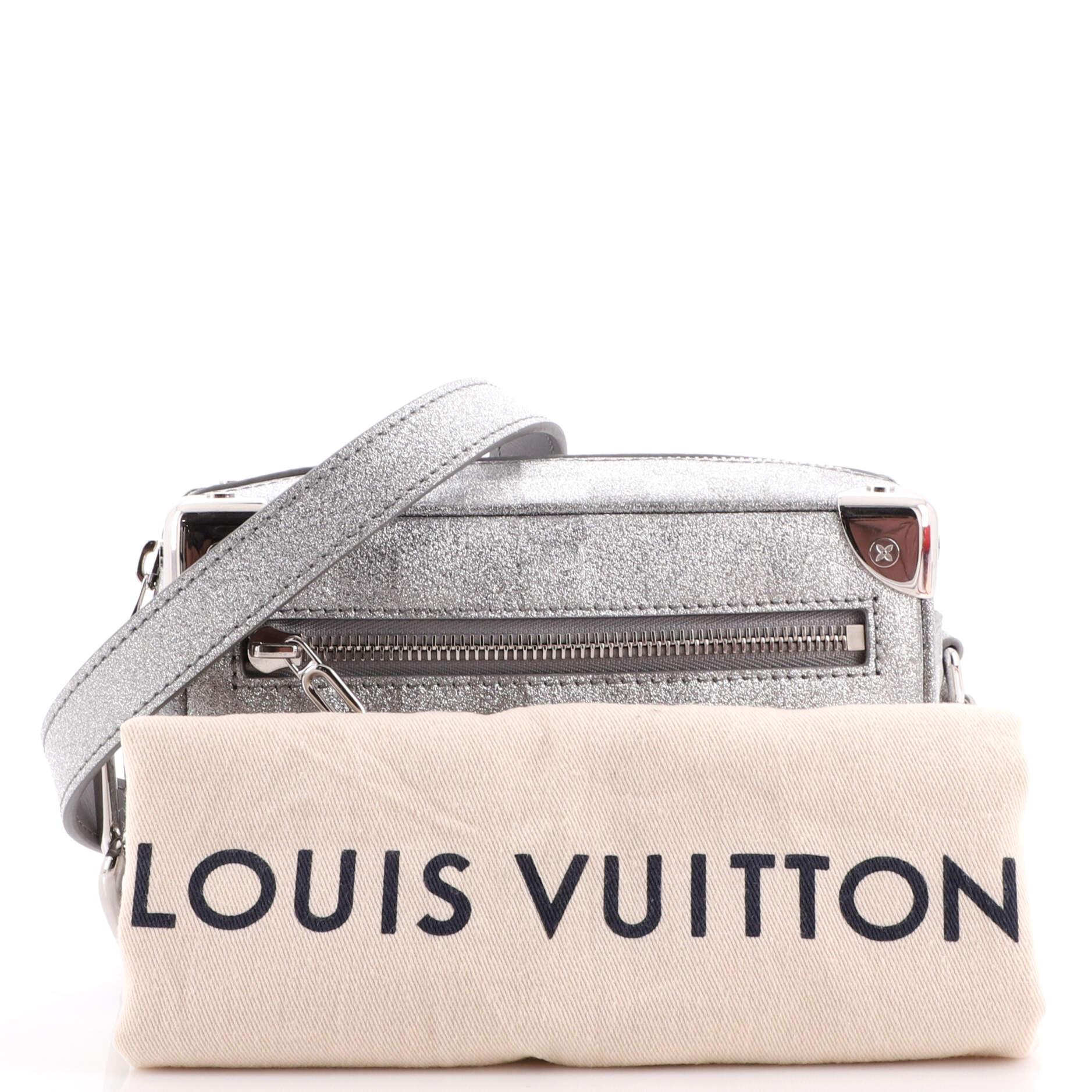 Louis Vuitton Silver Damier Glitter Mini Soft Trunk Bag Louis Vuitton