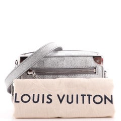 Louis Vuitton - Sac à main souple en cuir damier pailleté Mini