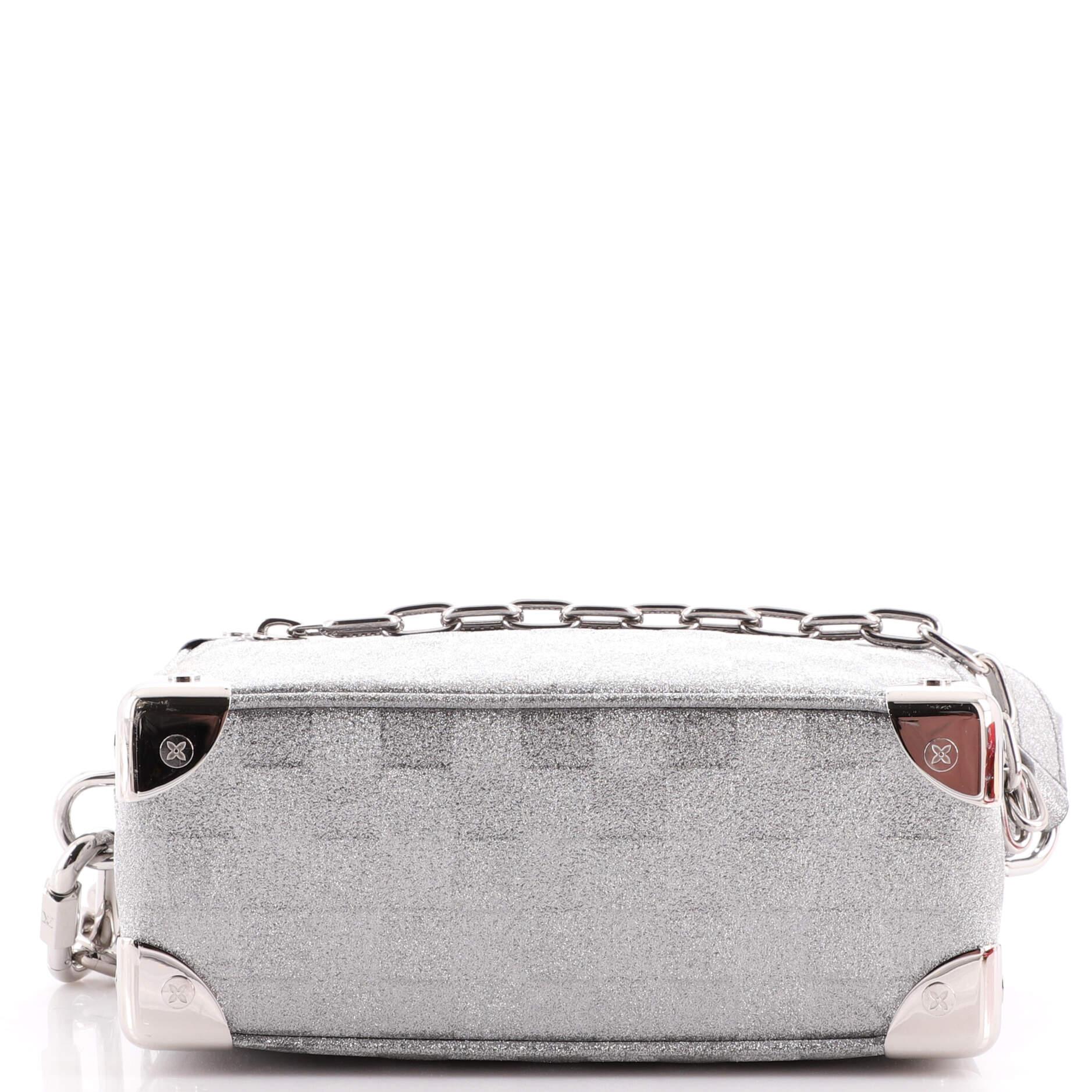 Louis Vuitton Soft Trunk Bag Damier Glitter Leather Mini 1