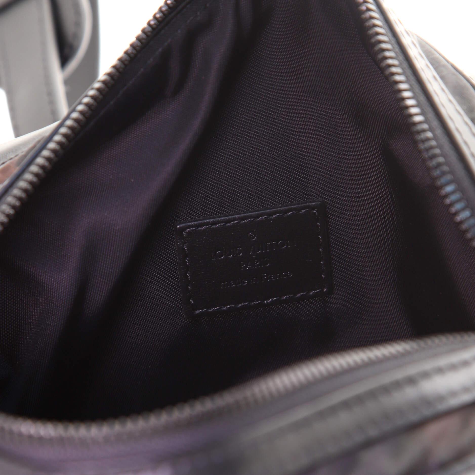 Louis Vuitton Soft Trunk Bag Limited Edition Camouflage Monogram Nylon In Good Condition In NY, NY