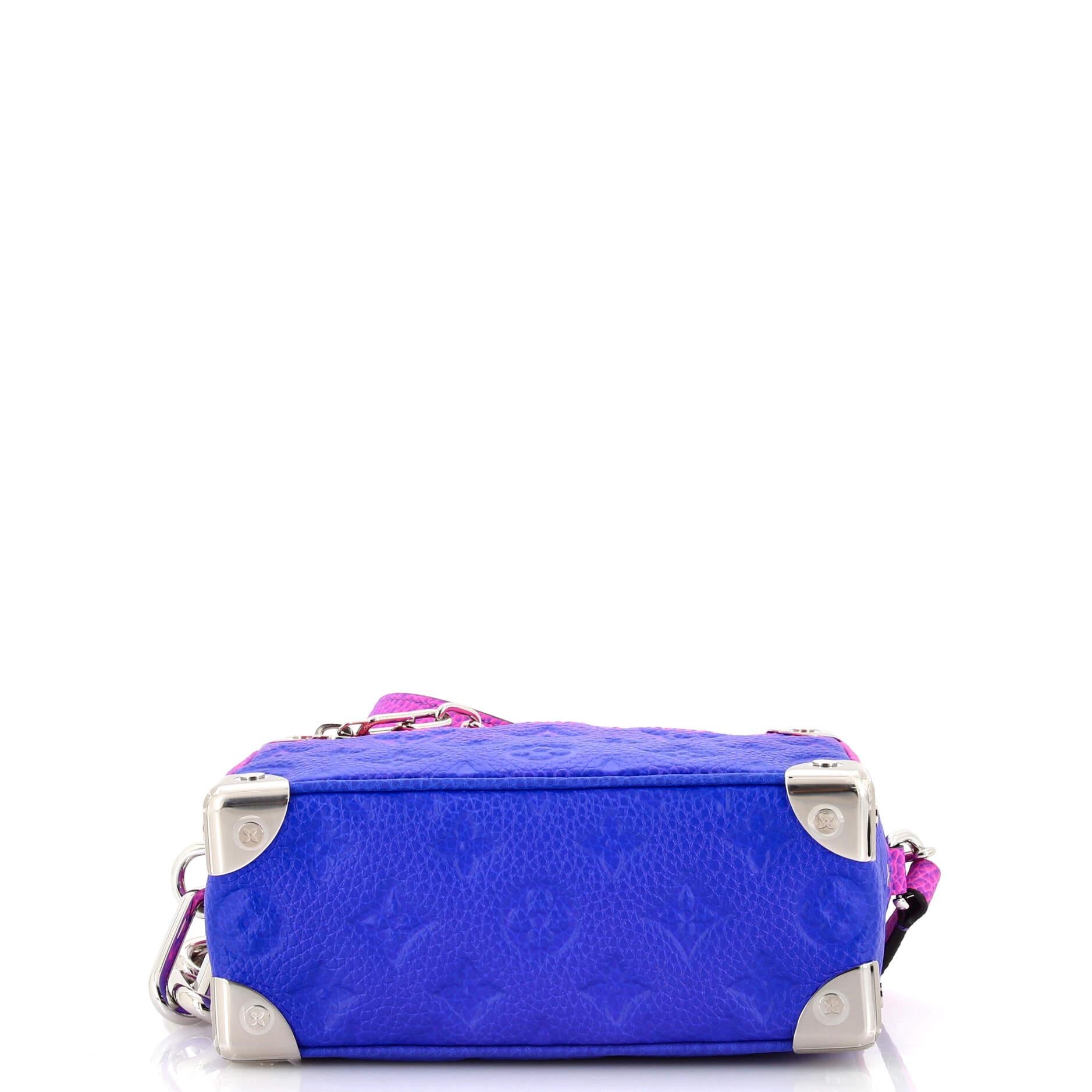 Women's or Men's Louis Vuitton Soft Trunk Bag Limited Edition Monogram Illusion Leather Mi
