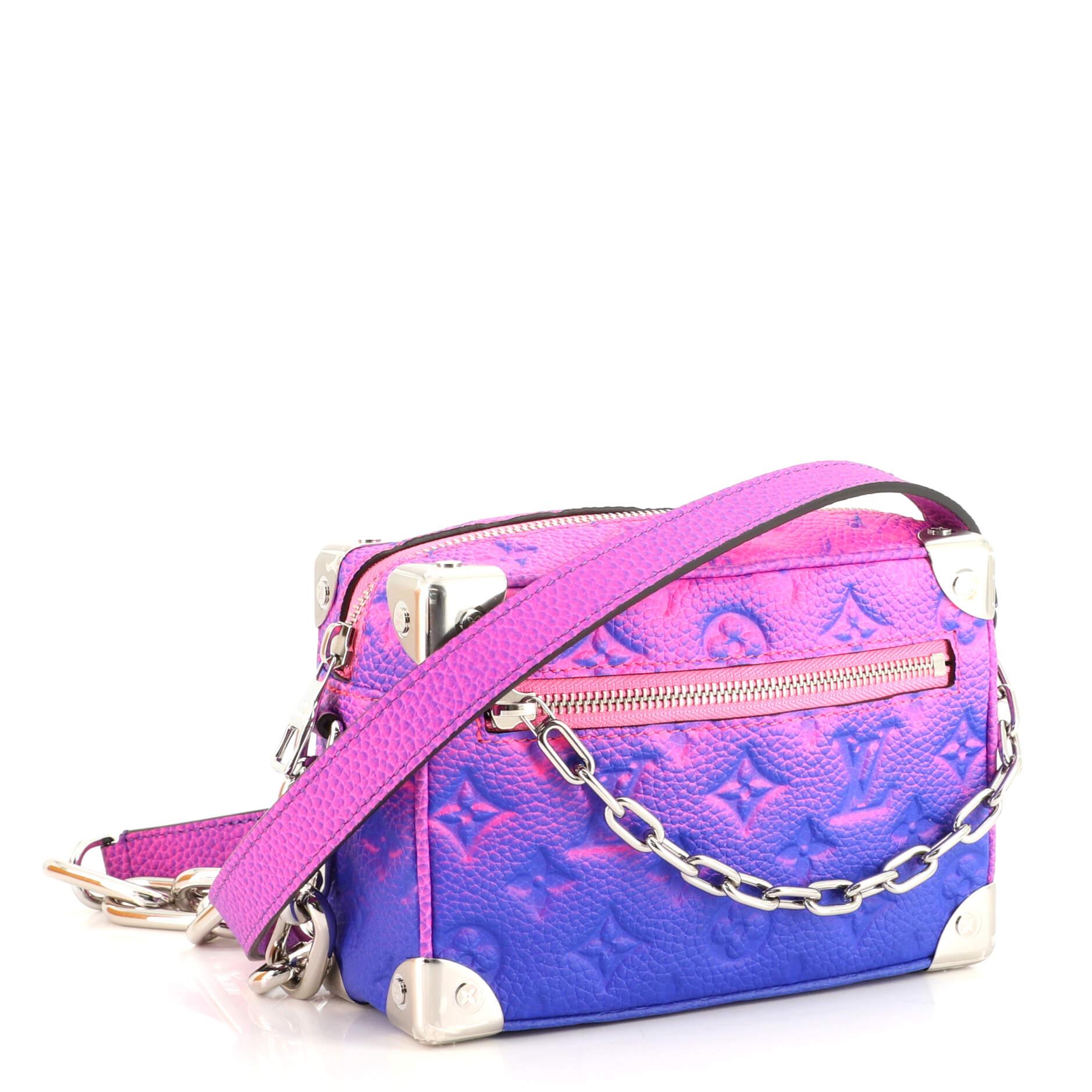 Louis Vuitton Soft Trunk Bag Limited Edition Monogram Illusion Leather Mini In Good Condition In NY, NY