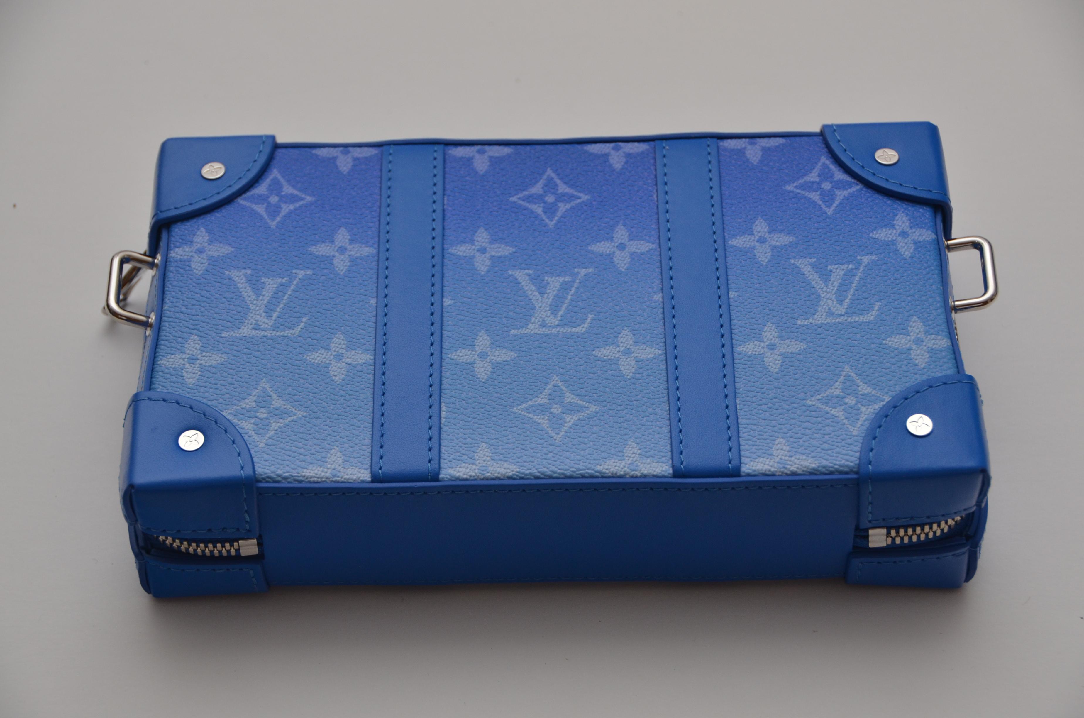 Louis Vuitton Soft Trunk  Bag Monogram Cloud Blue   NEW 1