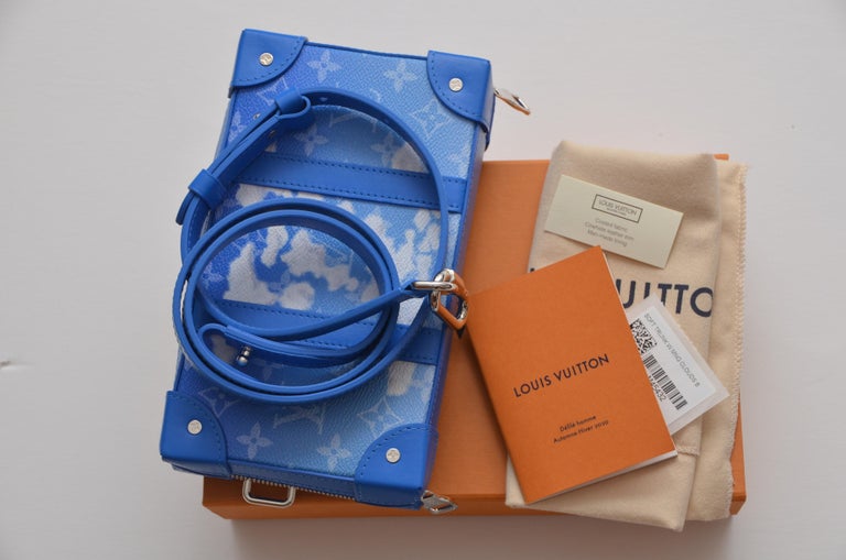 Louis Vuitton Soft Trunk Bag Limited Edition Monogram Clouds Blue 23112716