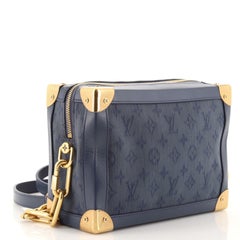 Louis Vuitton Soft Trunk Tasche Monogramm Denim