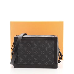 Louis Vuitton Soft Trunk Bag Monogram Eclipse Canvas