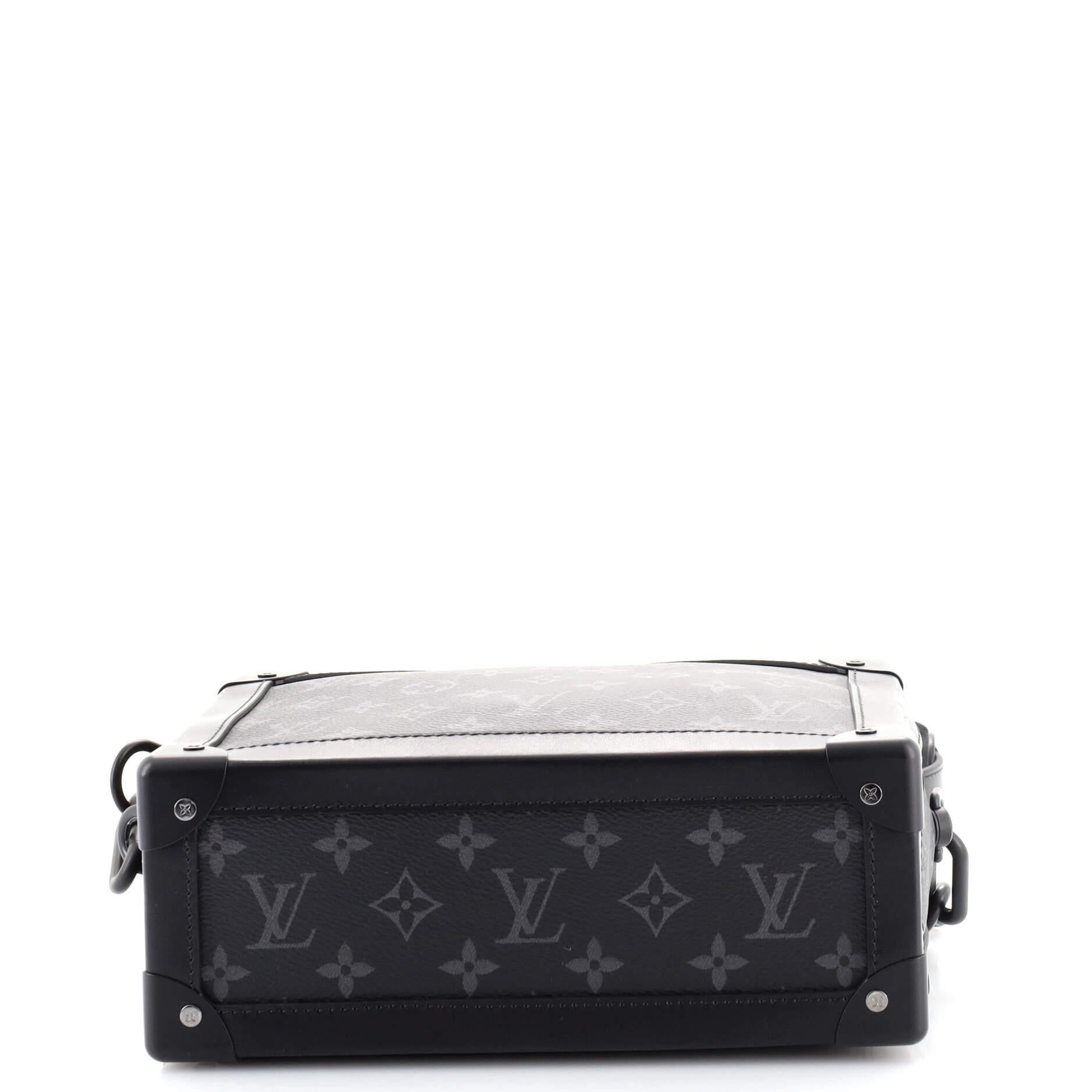 Women's or Men's Louis Vuitton Soft Trunk Bag Monogram Eclipse Canvas