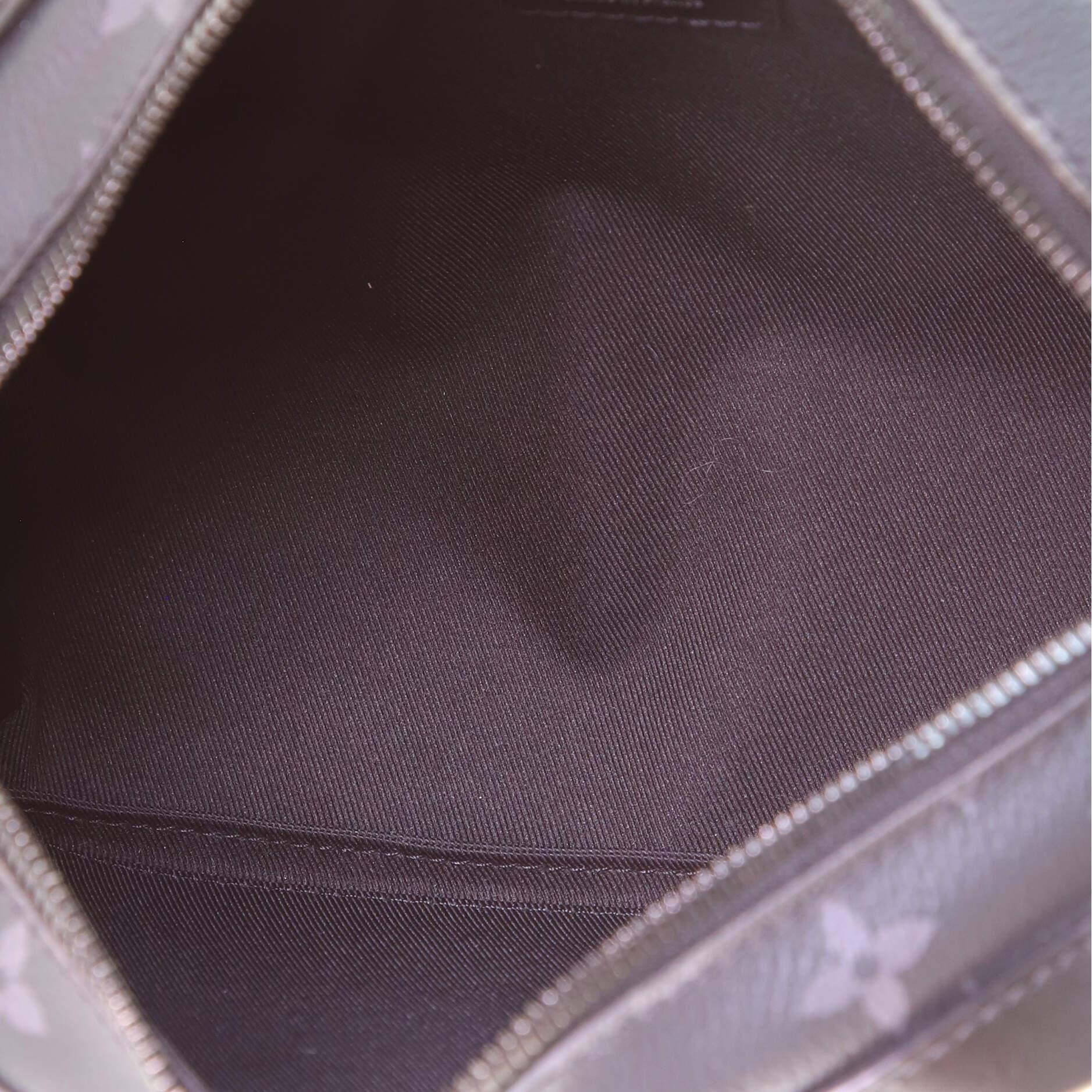 Louis Vuitton Soft Trunk Bag Monogram Eclipse Canvas 1