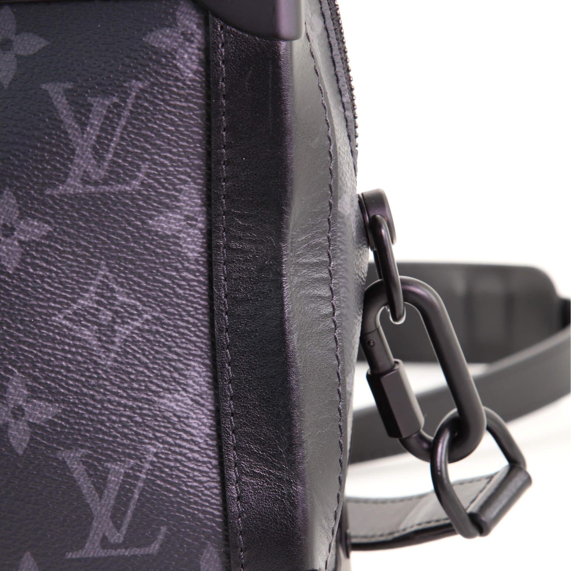 Louis Vuitton Soft Trunk Bag Monogram Eclipse Canvas 2