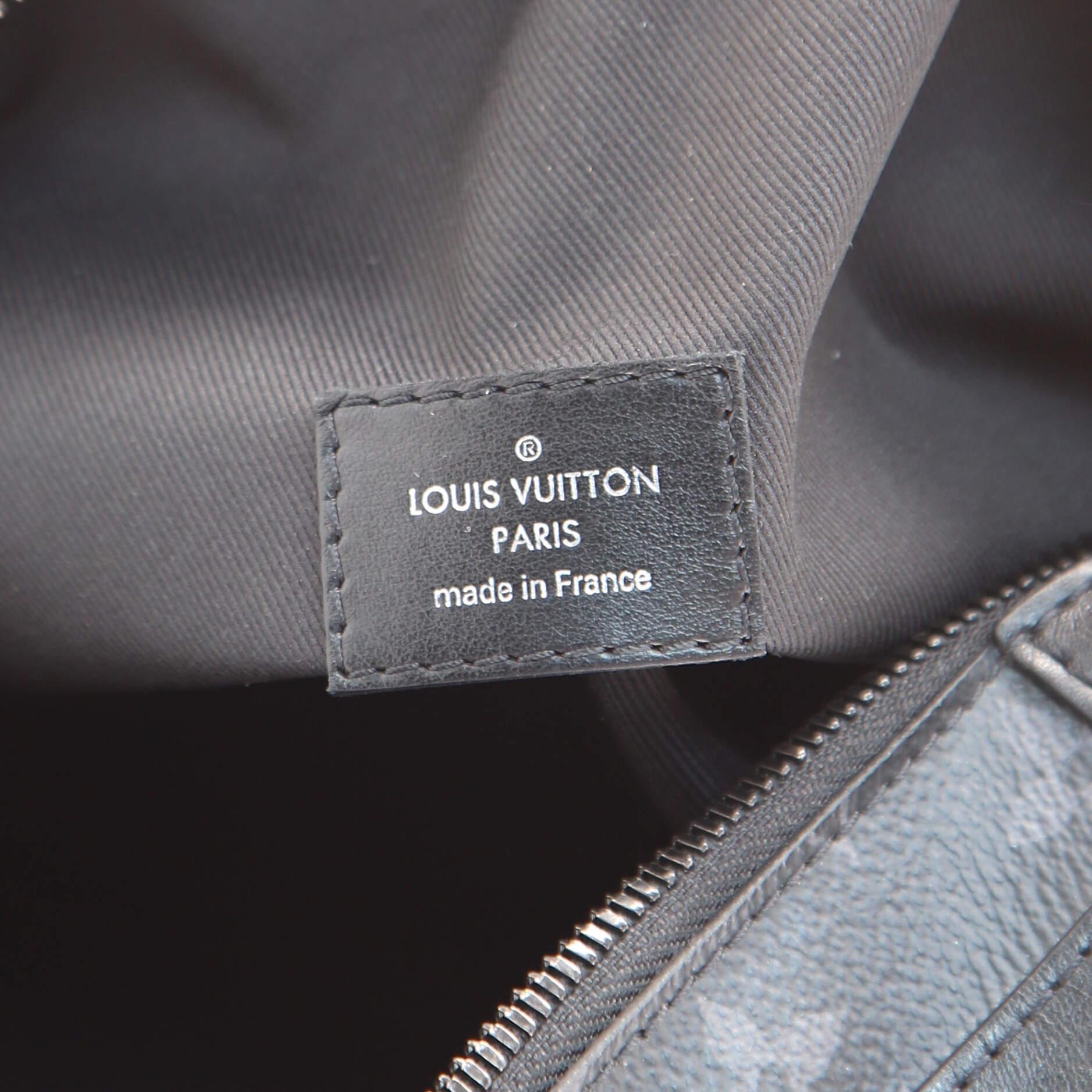 Women's or Men's Louis Vuitton Soft Trunk Bag Monogram Eclipse Canvas
