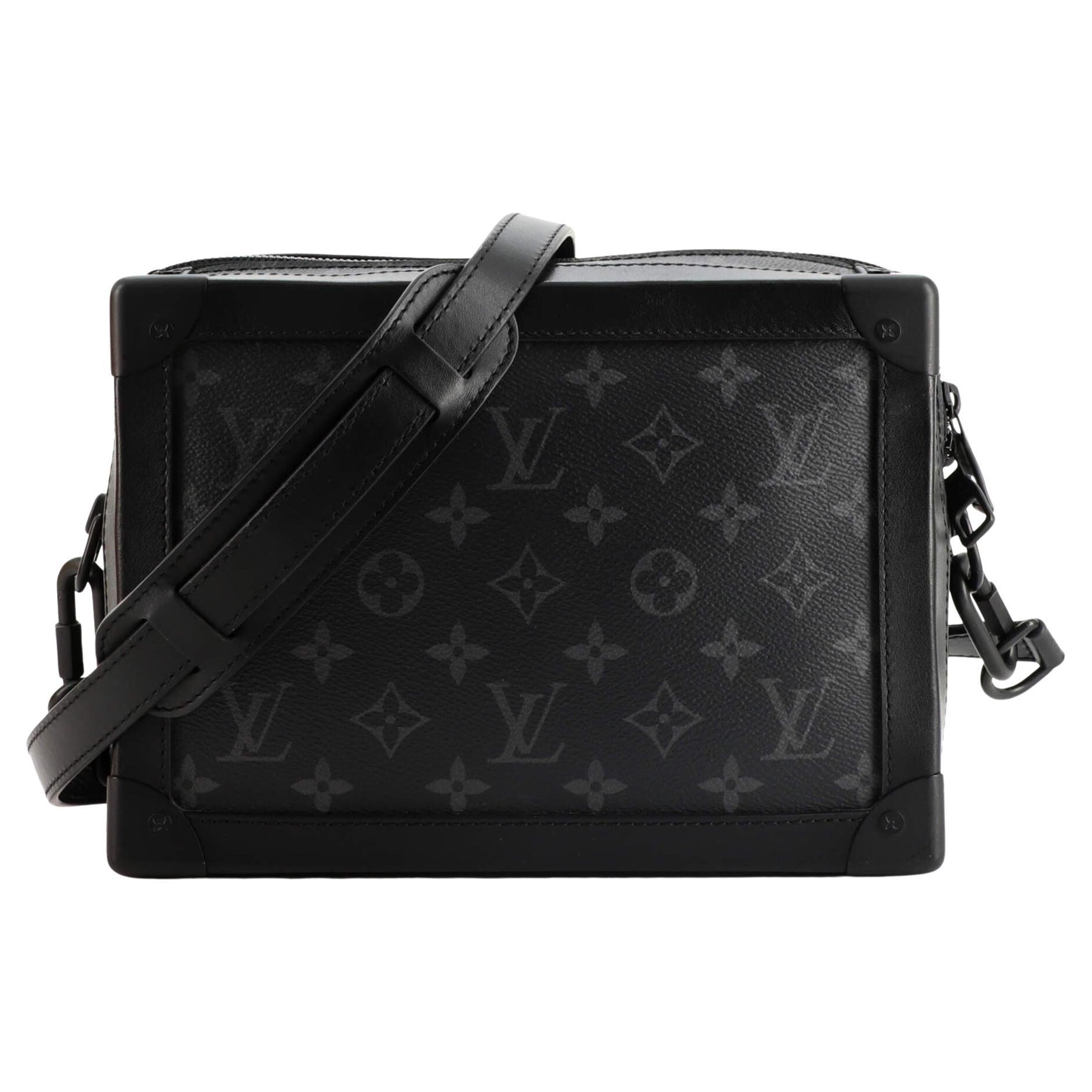 Louis Vuitton Soft Trunk Bag Monogram Eclipse Canvas