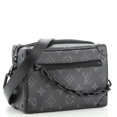 Louis Vuitton Soft Trunk Bag Monogram Eclipse Canvas Mini