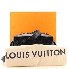 Louis Vuitton Soft Trunk Bag Monogramm Eclipse Segeltuch Mini