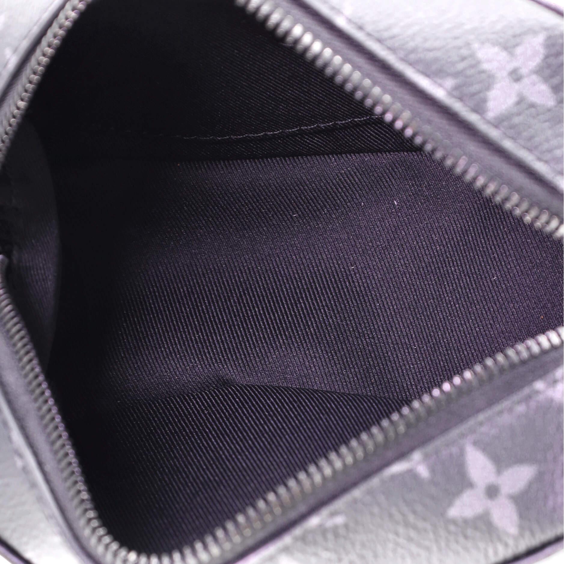 Louis Vuitton Soft Trunk Bag Monogram Eclipse Canvas Mini In Good Condition In NY, NY